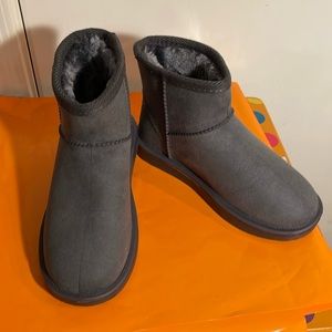 Cozy ankle boots